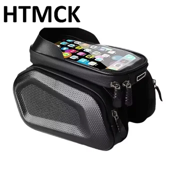 תיק שלדה לאופניים עם תא ייעודי לטלפון נייד