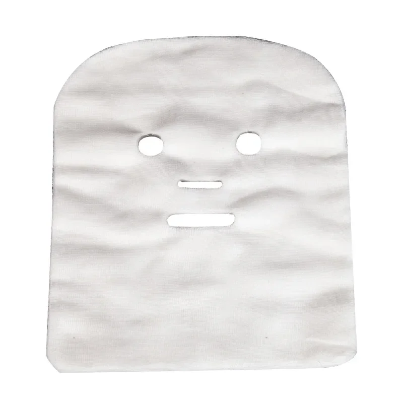 20/200PCS Pure Cotton DIY Beauty Mask Salon Disposable Facial Gauze Highly Water Absorption Non-Irritating Face Gauze Mask Soft