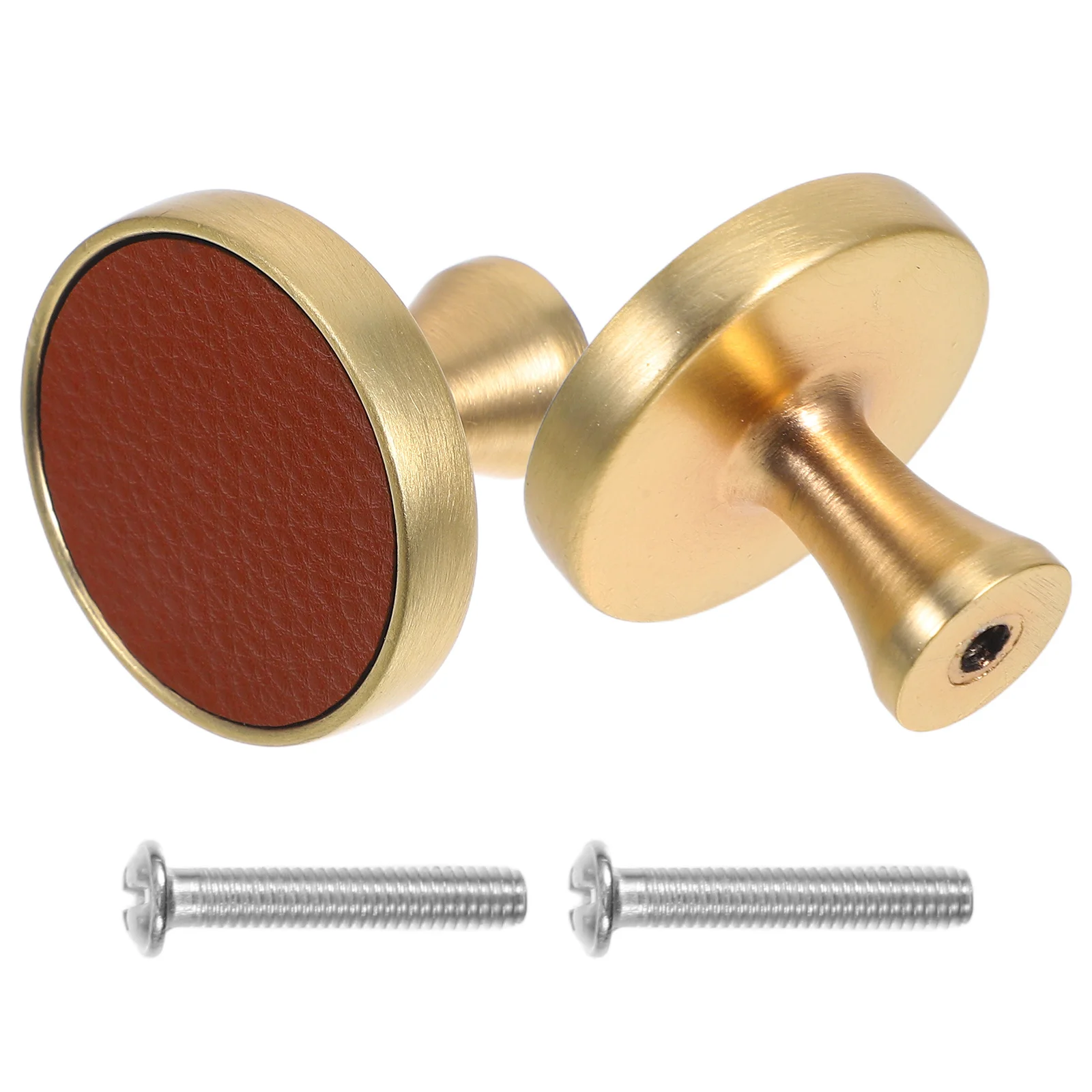 

2Pcs Modern Cabinet Knobs Drawer Pulls Durable PU Handles Wardrobe Dresser Kitchen Decorative Hardware