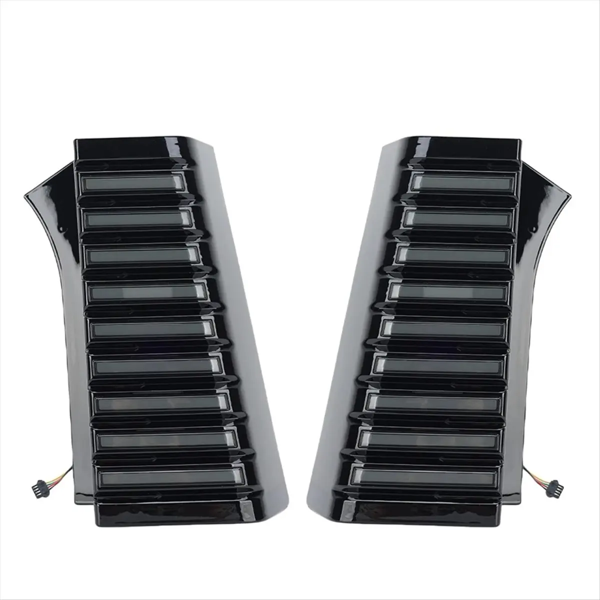 #82U 1 Set D-Pillar Lights Tail Lights for Jetour Traveller T2 2023 2024,for Traveller T2 Tail Lights,(ABS)