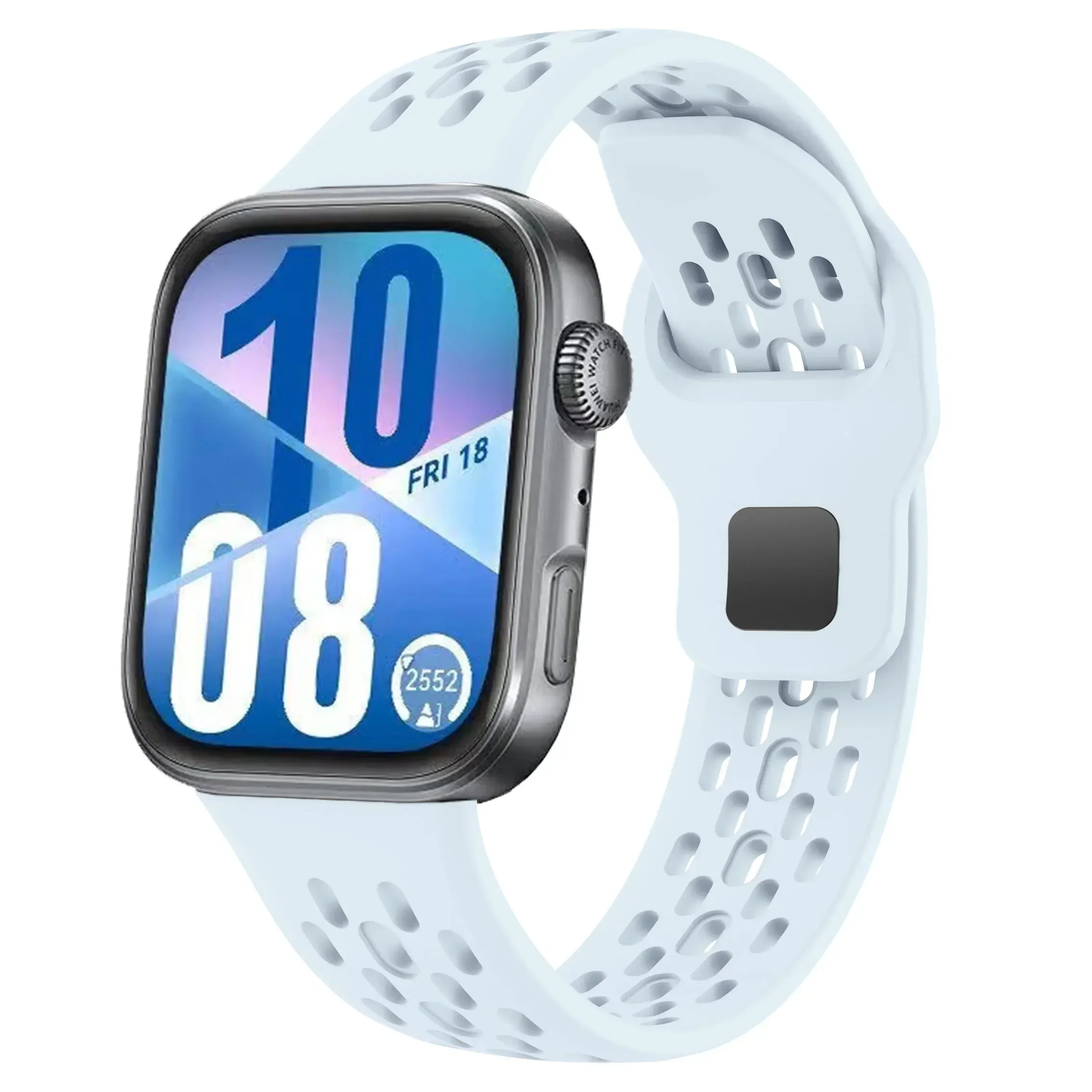 سوار من السيليكون لساعة Huawei Watch Fit 4 3 سوار معصم رياضي قابل للتنفس لساعة Huawei Watch Fit 4 Pro Strap Correa Accessories