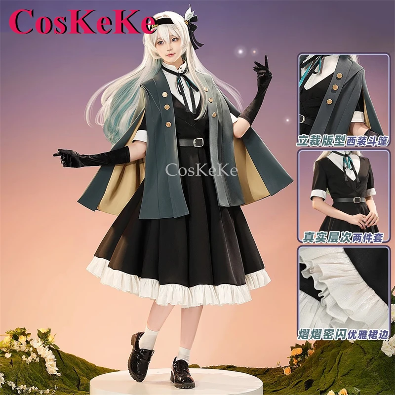 CosKeKe Firefly Cosplay Game Honkai: Star Rail Costume Midsummer Firefly Appointment Dress Activity Party Role Play Clothing New