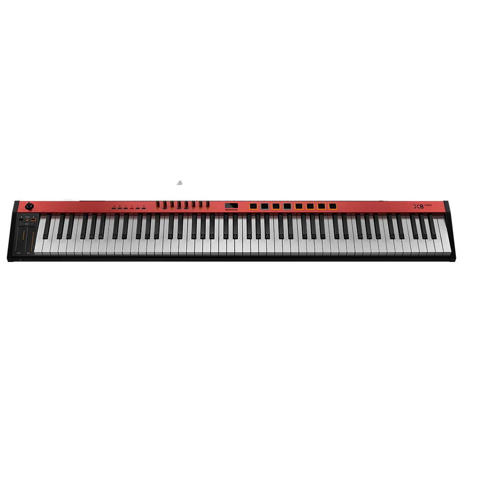 

MIDIPLUS X8 PRO II 88-Key Semi-Weighted 8 Drum Pad Controller Arranger Minstrel Electronic Organ Cross Over Stage MIDI Keyboard