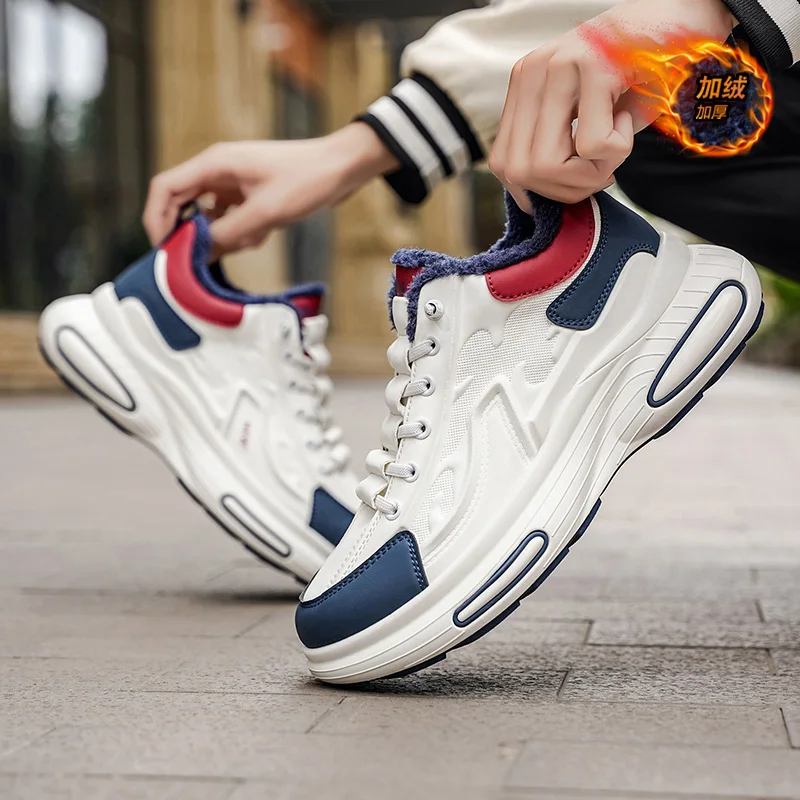 2025 Scarpe casual alla moda da uomo sportive da corsa alla moda di nuova moda invernale