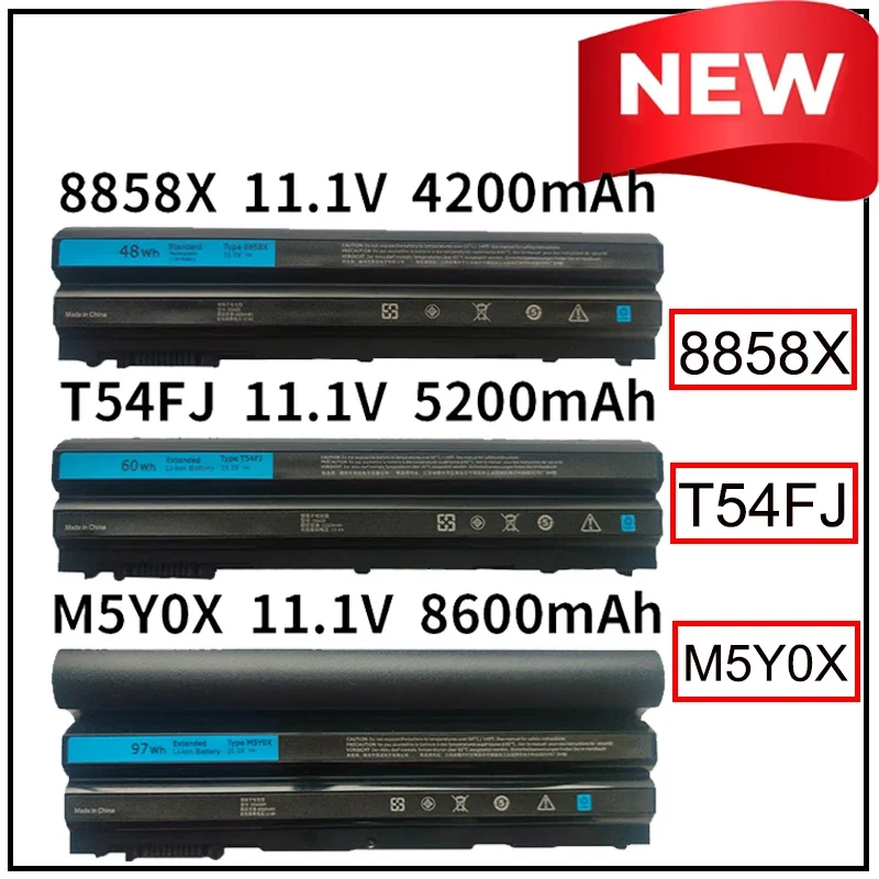 

T54FJ 8858X M5Y0X Laptop Battery for DELL Latitude E5420 E5430 E5520 E5530 E6420 E6430 E6520 E6530 E6540 Inspiron 14R 17R N7720