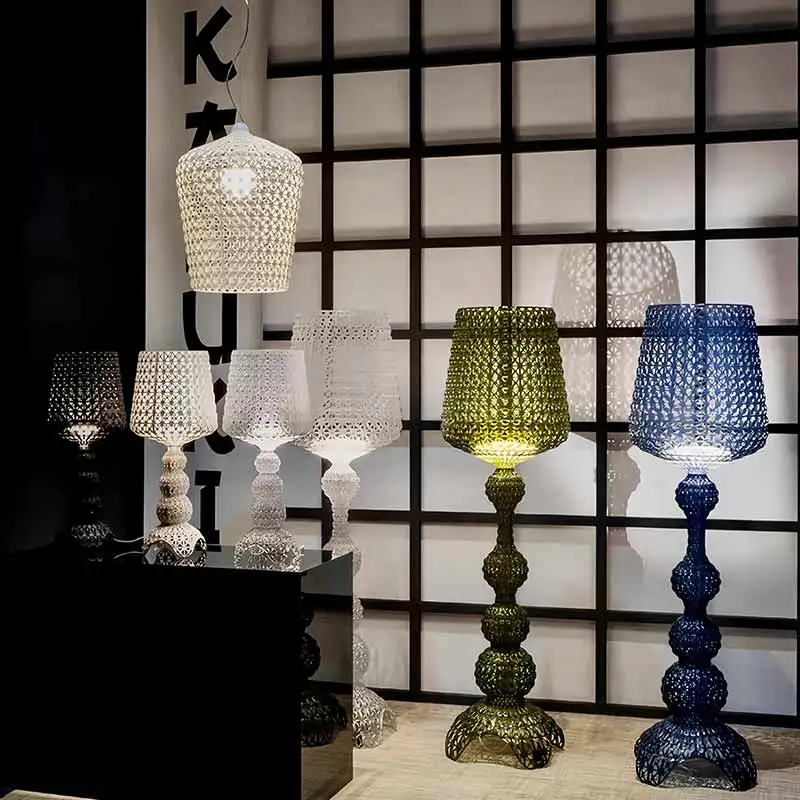 

Modern Floor Lamps Huge Cup Floor Standing Lamps Giant Cup Floor Lamp Design Hot Selling Hollow Mesh for Bedroom Acrylic