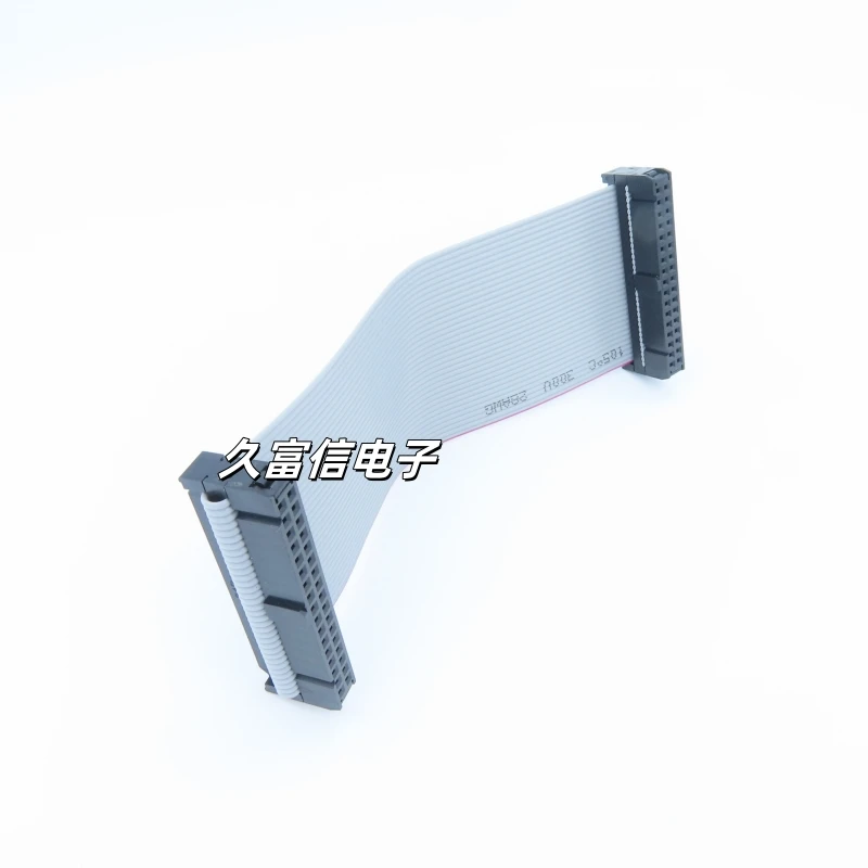 1PCS 1.27 2.0 2.54mm Pitch FC-6/8/10/14/16/20/30/34/40/50Pin Flat Ribbon Data Cable Wire IDC Double Ends JTAG ISP Download Cable
