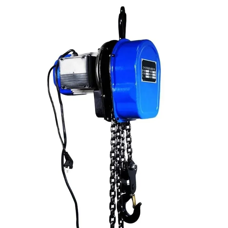 Ring chain electric hoist 220V1 2 3  5 tons chain reverse chain hoist crane