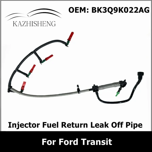 Manguera de tubo de fuga de retorno de combustible del inyector BK3Q9K022AG para Ford Transit 1761934