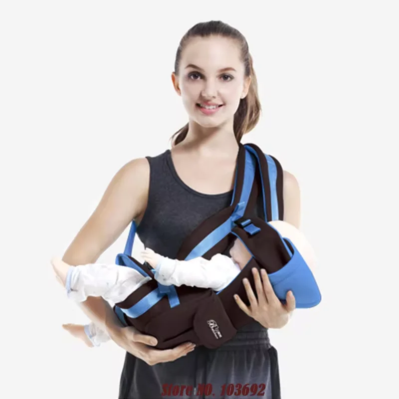 4 IN 1 Baby Carrier Breathable Simple Double Shoulder Children\'s Carrier Baby Walking Artifact Baby Anti-o-leg Carrier