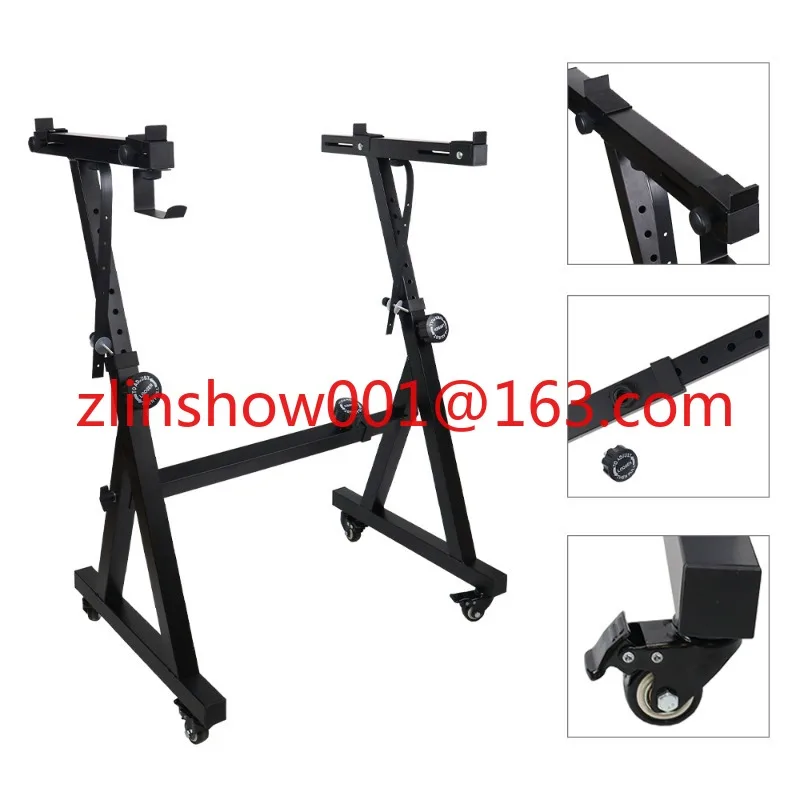 حامل الجهاز الإلكتروني المحمول على شكل حرف Z، حامل لوحة مفاتيح البيانو عالي التحمل 54 مفتاحًا، 61 مفتاحًا، 88 مفتاحًا عالميًا قابل للتعديل #1