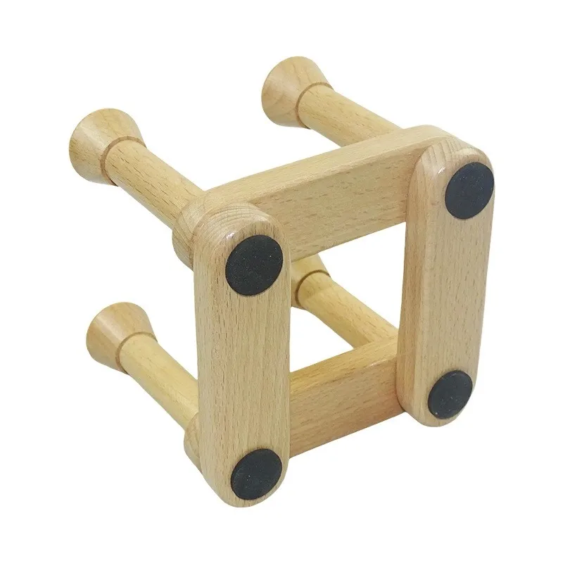 Wooden Foldable Cup Organizer Rack-Modern Minimalist Design Ideal For Kitchen And Home Storage Space
