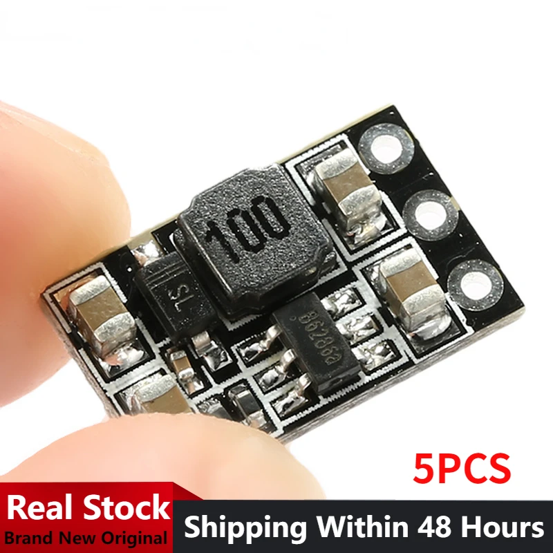 Modulo micro di alimentazione regolatore booster di tensione DC-DC da 3,7 V a 5 V