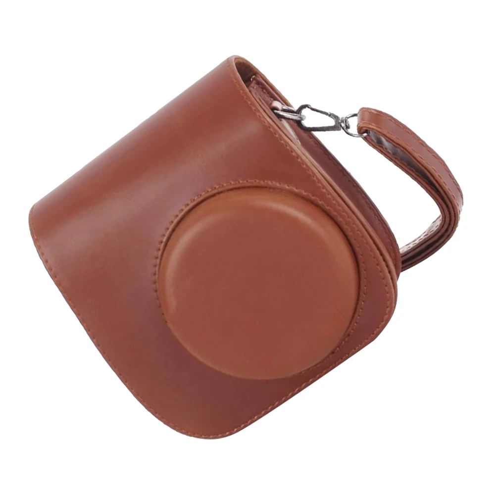 

Adjustable Shoulder Strap Camera Bag Instant Pu Case For Mini 11 Travel Photography Small Portable Pouch Cover Dustproof
