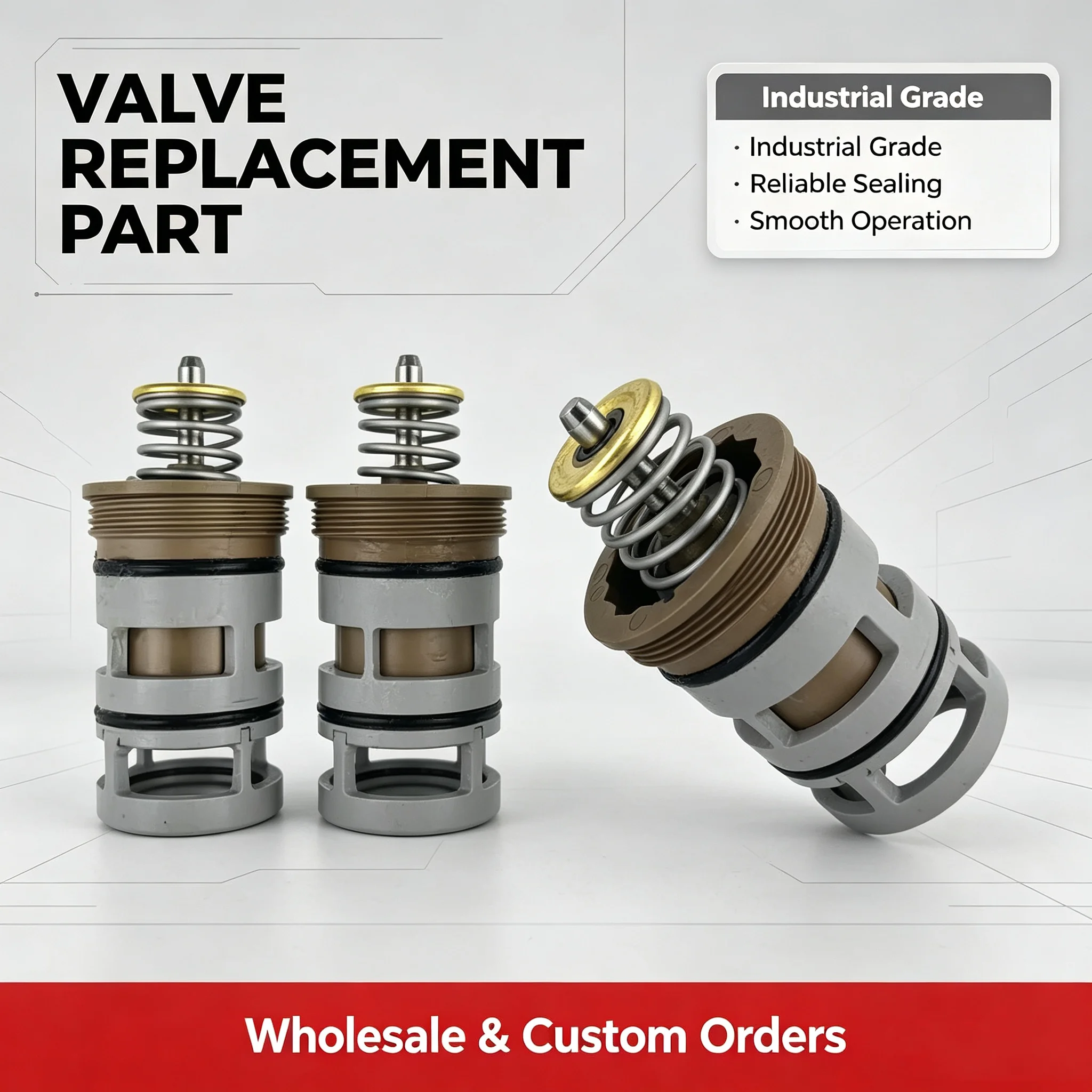1PCS VC Series Valve Core 2-Way 3 Way Electric Valve Spool Core