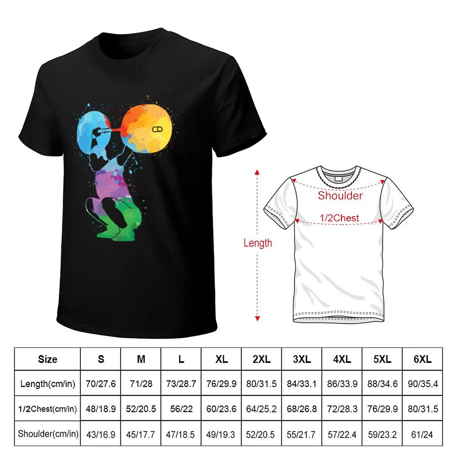 31 weightlifting weightlifter barbell clean jerk snatch jonathan kraske transparent T-Shirt Breathable Mesh Panel T-Shirt