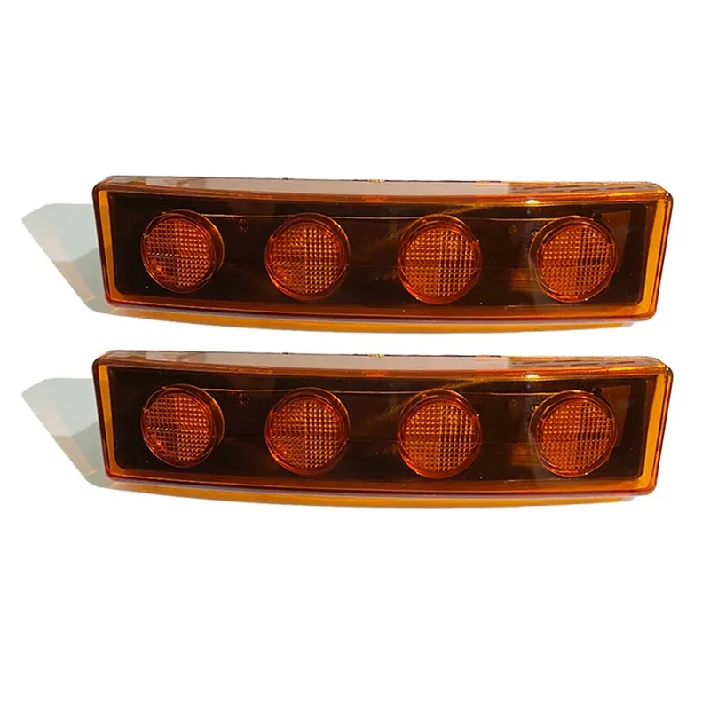 

AM-2PCS 24V светодиодный солнцезащитный козырек, сигнальная лампа, верхние фонари, запасные части, аксессуары для грузовиков Scania серии 1798980 1910437 Yell