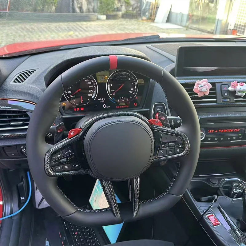 For BMW F Chassis G Chassis Modified CS Style Steering Wheel With Horn Cover