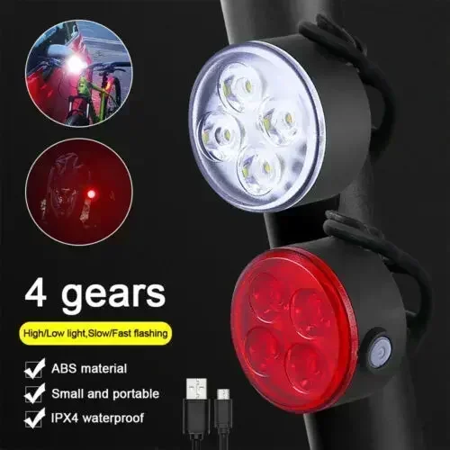 Portable Pet Collar Light Rechargeable Led 4 Gears for Safety Outdoor Nightwalking Anti-lost Dog Harness Leash Accessories