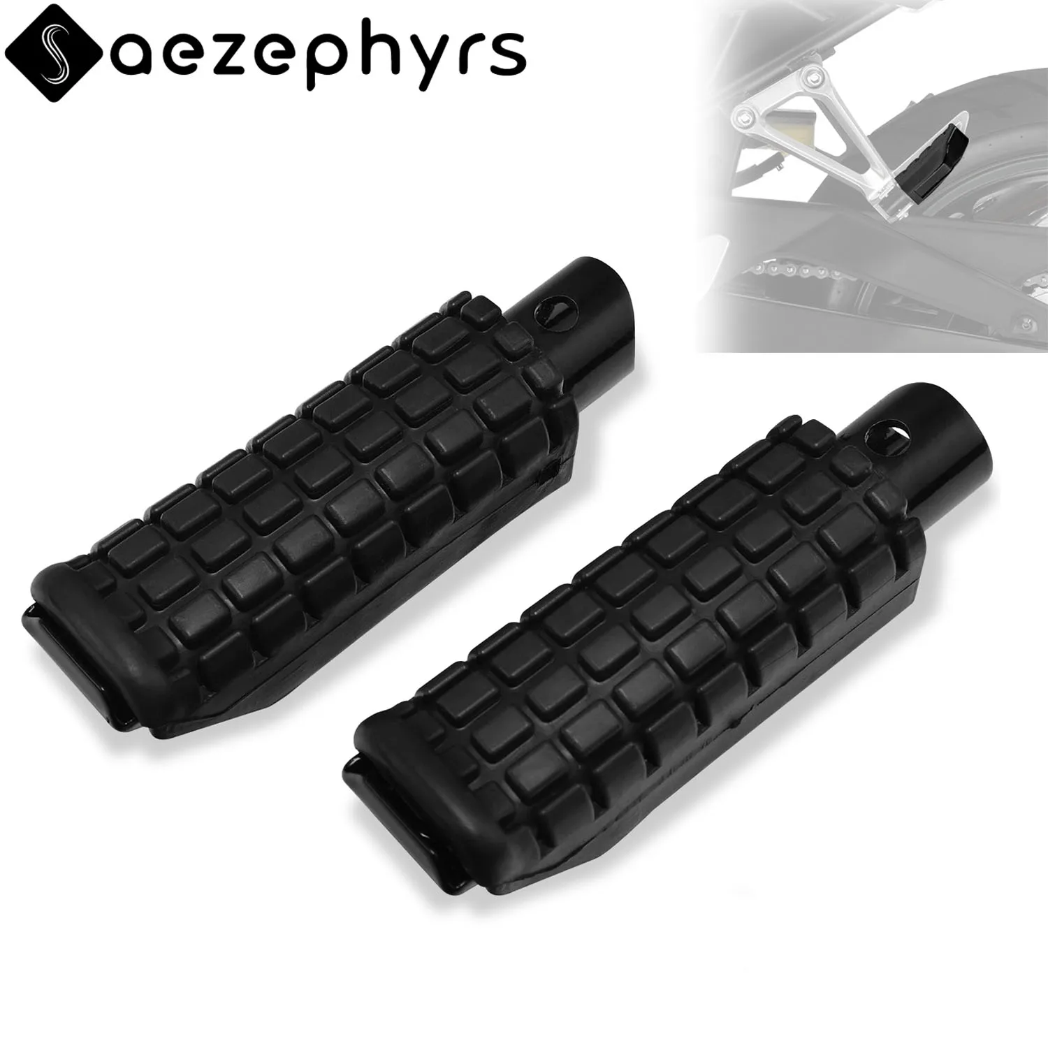 

Motorcycle Rear Passenger Foot Pegs For Honda CB500F CB500X CB400X CBR250R CBR300R/CB300F CB250F CB250 VTR250 CB750 1991-2018