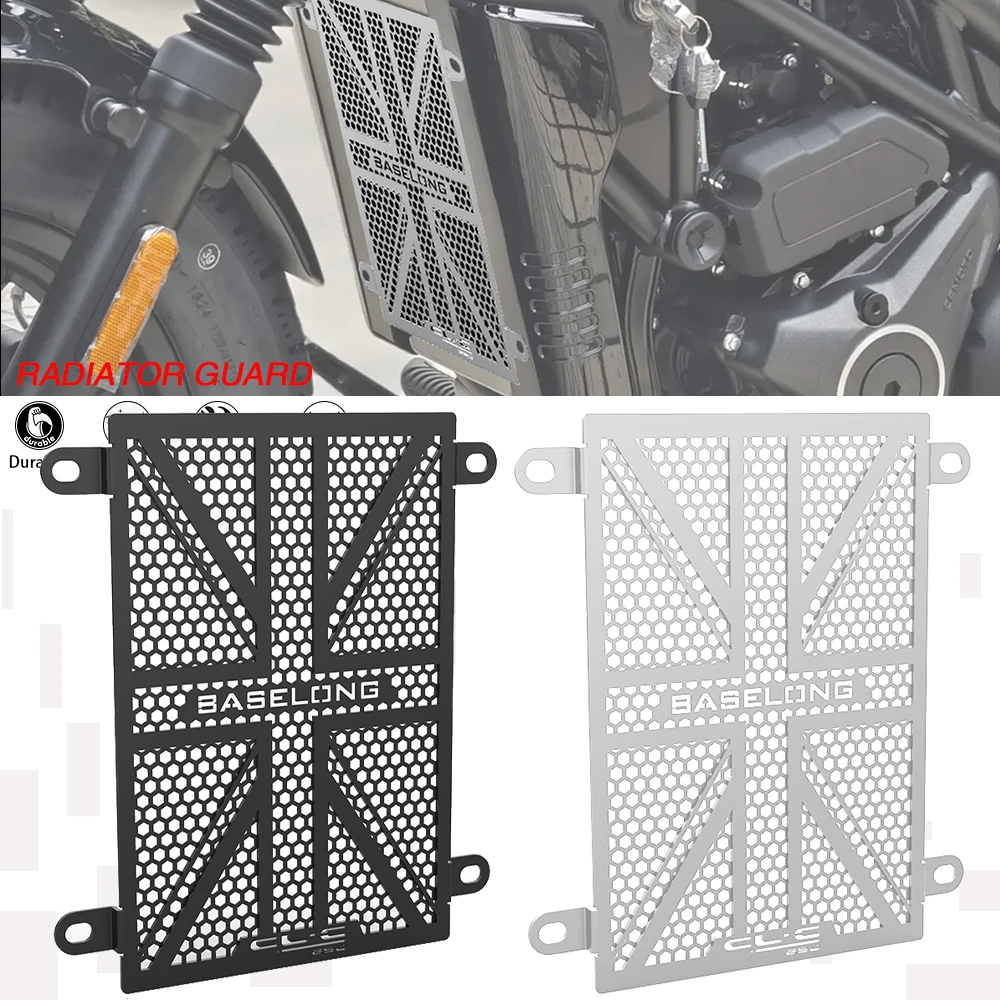 

For CFMOTO 250CLC CL-C250 250 CLC CL-C CL C 250 Motorcycle Radiator Grille Guard Protector Cover 2024 2025 2026 250CL-C CLC250