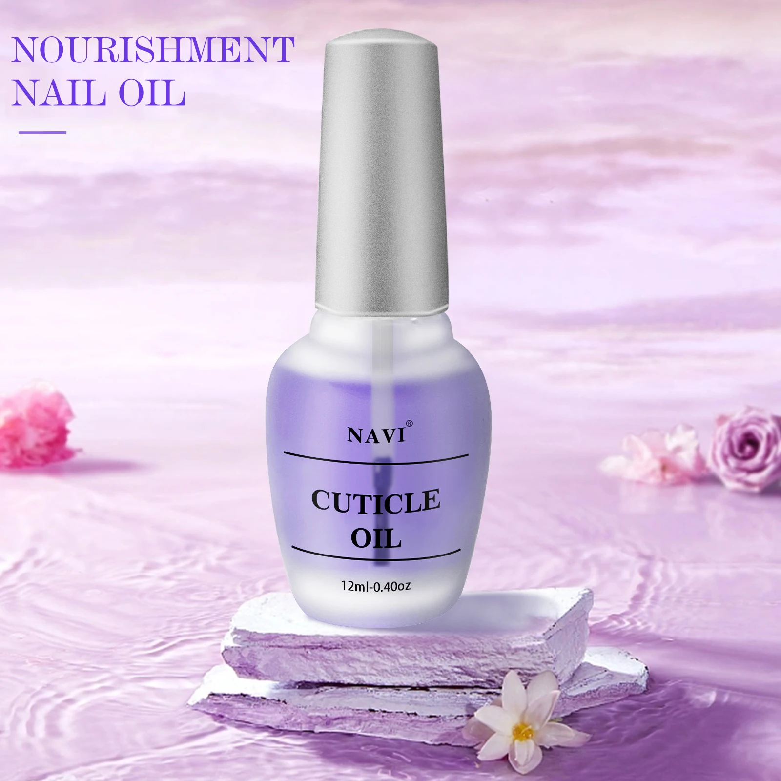 12ml Lavender Fragrance Nourishment Oil Nail Cuticle Processing Tools Nutritional Nail Polish Oil UV Gel Nail Treatment