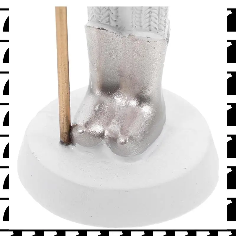 

A44U Пасхальный Щелкунчик, скульптура из смолы, праздничная кукла, украшение для домашнего рабочего стола, милые украшения