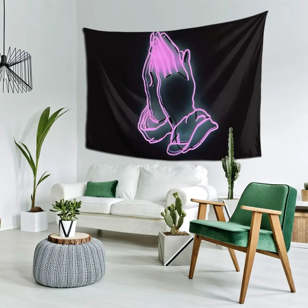 Bright P Tapestry Funny Wall Hanging Aesthetic Home Decor Tapestries for Living Room Bedroom Dorm Room