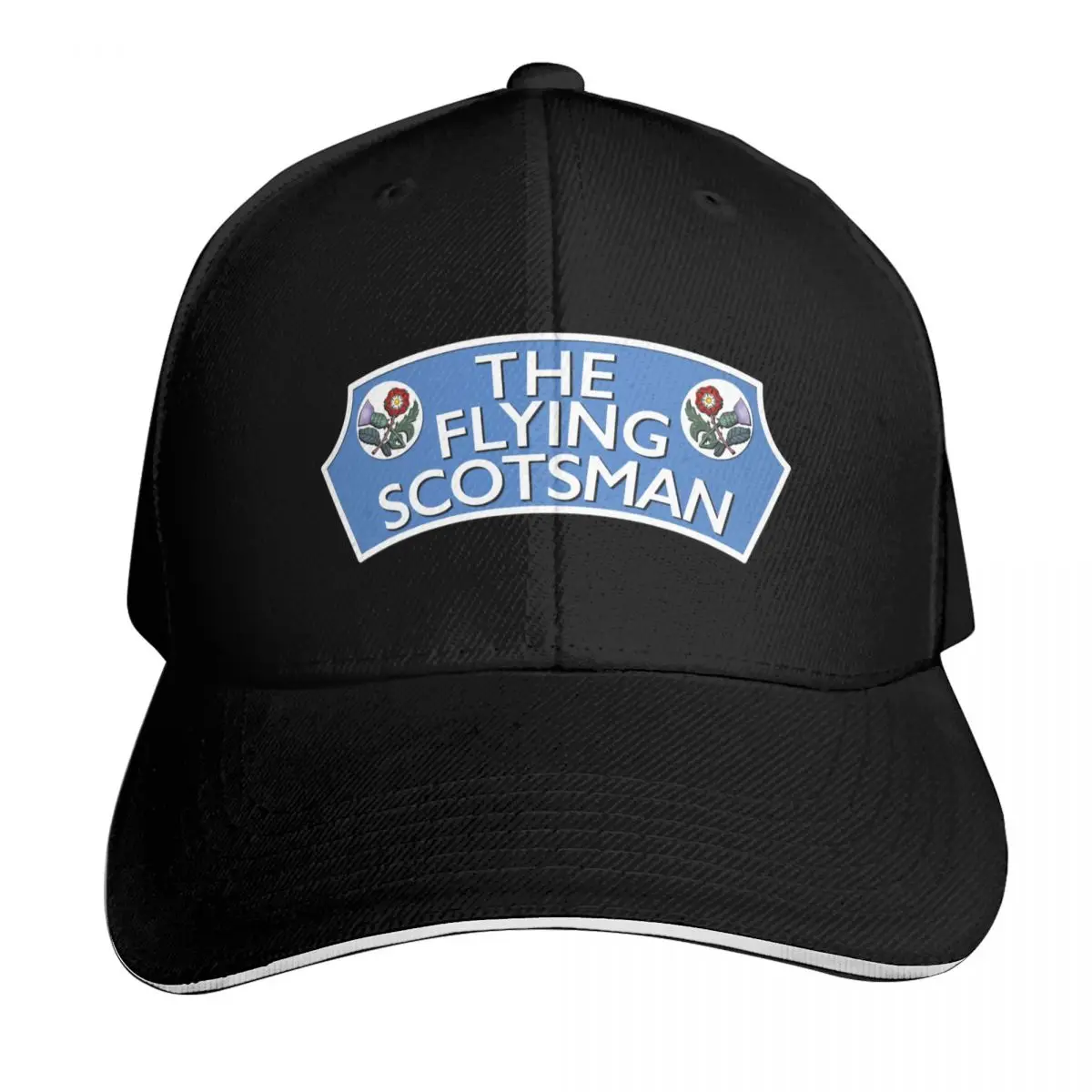 

THE FLYING SCOTSMAN HEADBOARD Baseball Cap Big Size Hat dad hat Luxury Hat Boy Child Women's