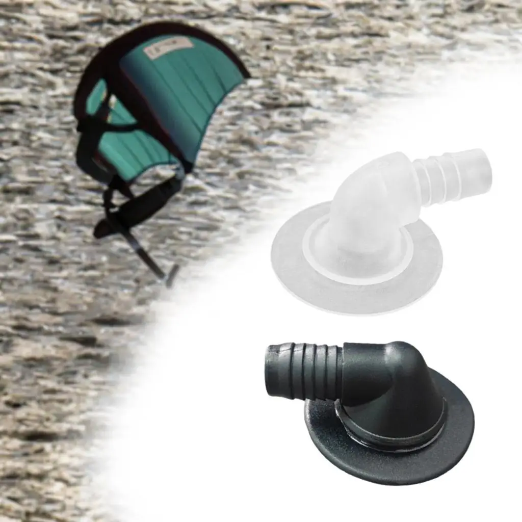 L Shaped Universal Kite Inflate Valve Kit for Kitesurfing Accessories Repair Pump Adapter and Kiteboard Use