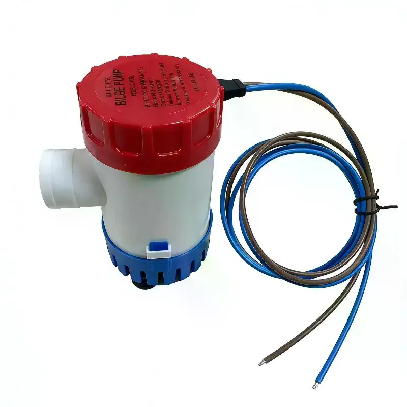 Yacht Seawater Bilge Pump 1100GPH DC Submersible Electric Pump for Boat Bilge Sump Drainage