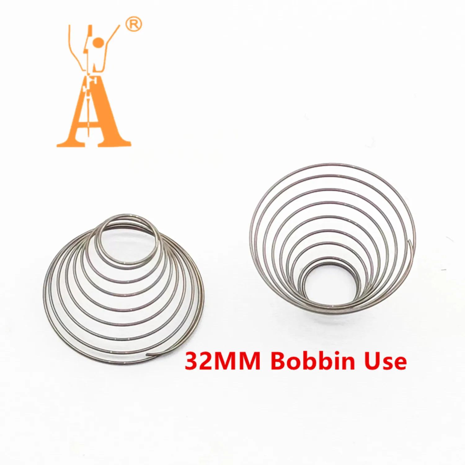 0767 150590 DURKOPP ADLER resorte de tensión de bobina de 32MM para piezas de máquinas de coser Durkopp Adler 467 767 768 867 868