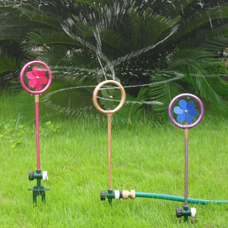 Garden Sprinkler 360 Degree Automatic Rotation Lawn Sprinkler Garden Gardening Greening Sprinkler Watering Irrigation