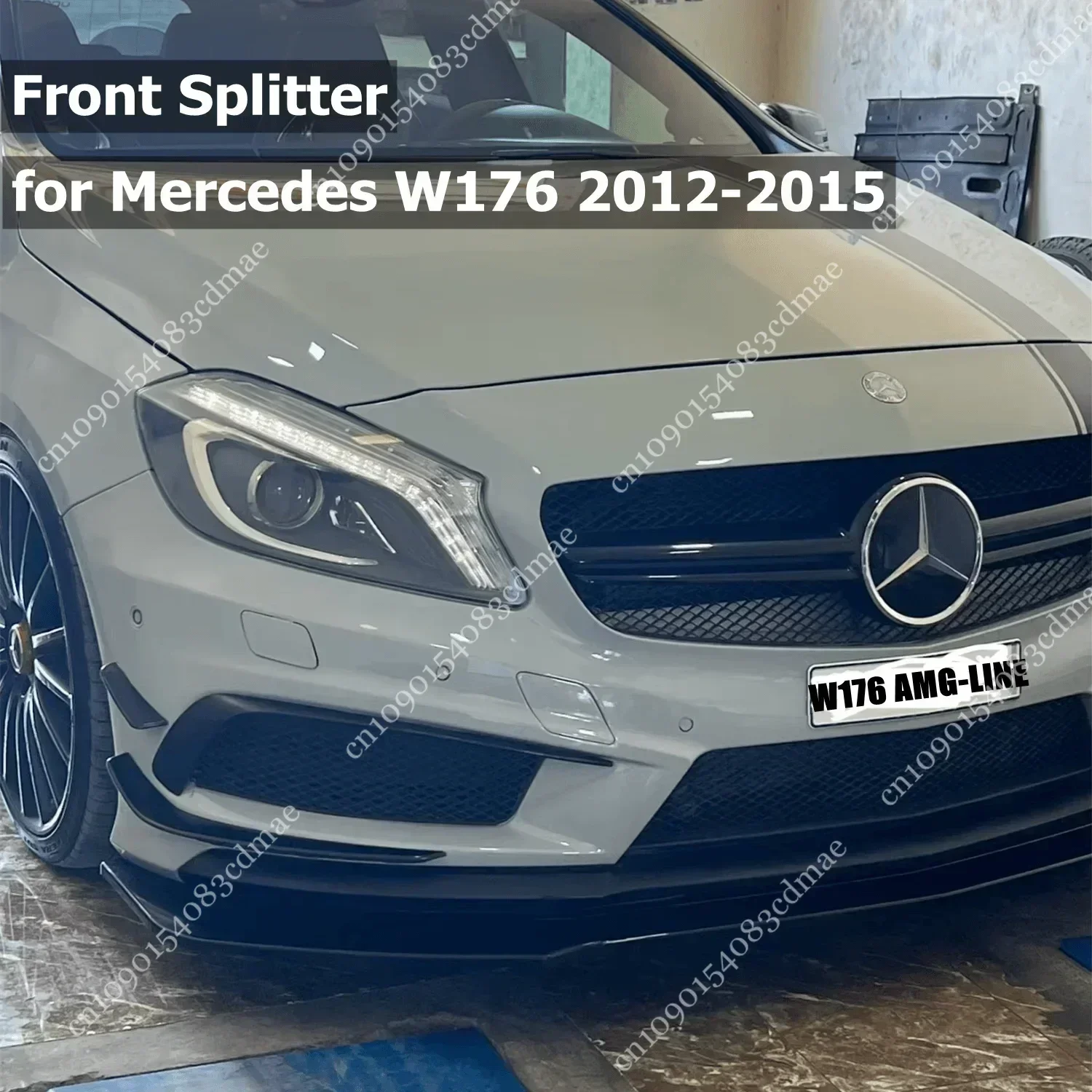 

Разделитель переднего бампера для Mercedes Benz A Class W176 Pre-Facelift AMG LINE A180 A200 A250 A45 2012 2013 2014 2015 Комплект кузова