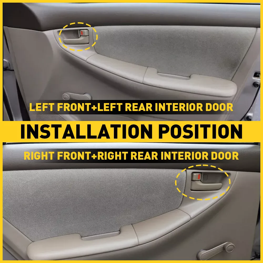 مقبض الباب الداخلي لتويوتا 2003-08 لكورولا لمصفوفة 2005-2012 لتاكوم بيج LH RH