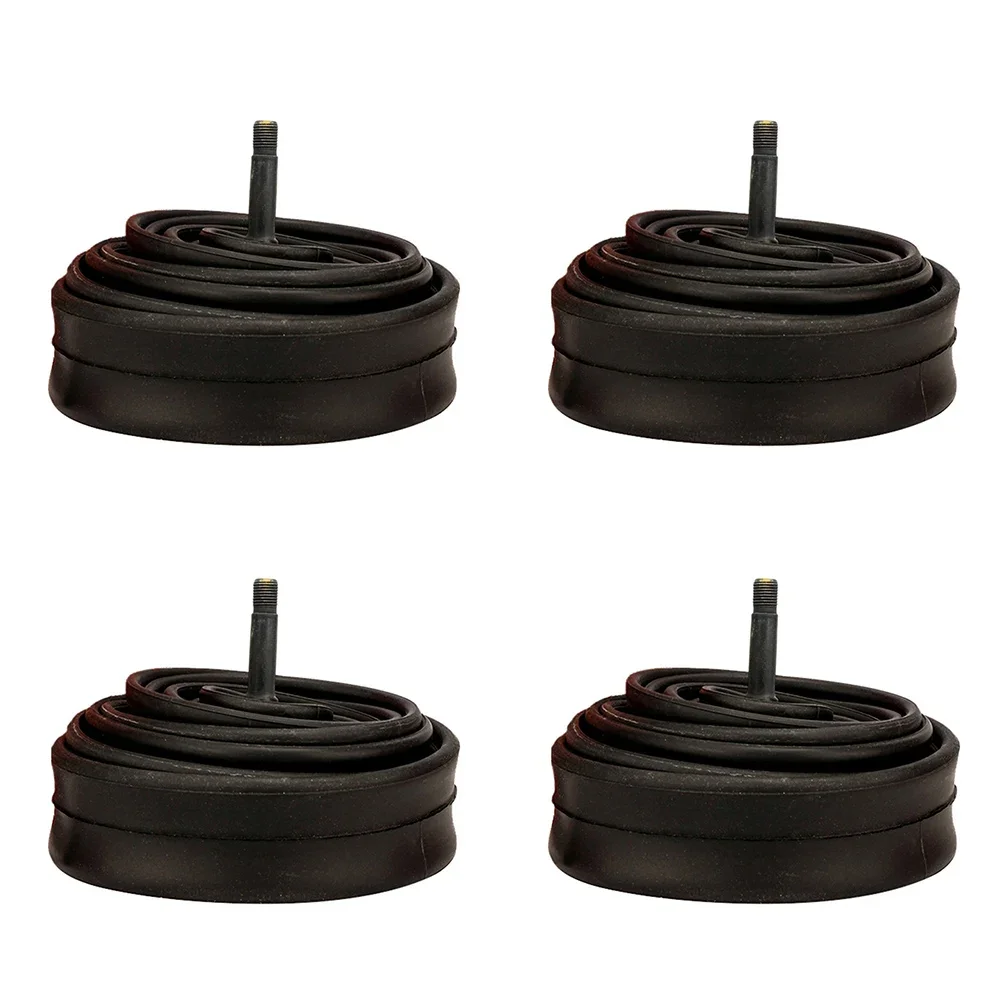 4pcs Bicycle Inner Tubes Road Bike Butyl Rubber Inner Tube 32mm AV Fixed Speed Cycling Replace Accessories 700*18/23C