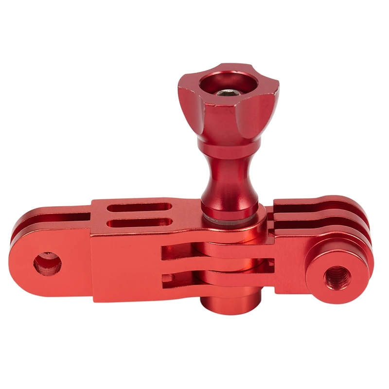 CNC Aluminium Alloy Three-Way Pivot Arm Mount Adapter For GOPRO Hero 1 2 3 3+ 4 5 Session/For XIAOMI Yi/SJ/Gitup Sport Camera