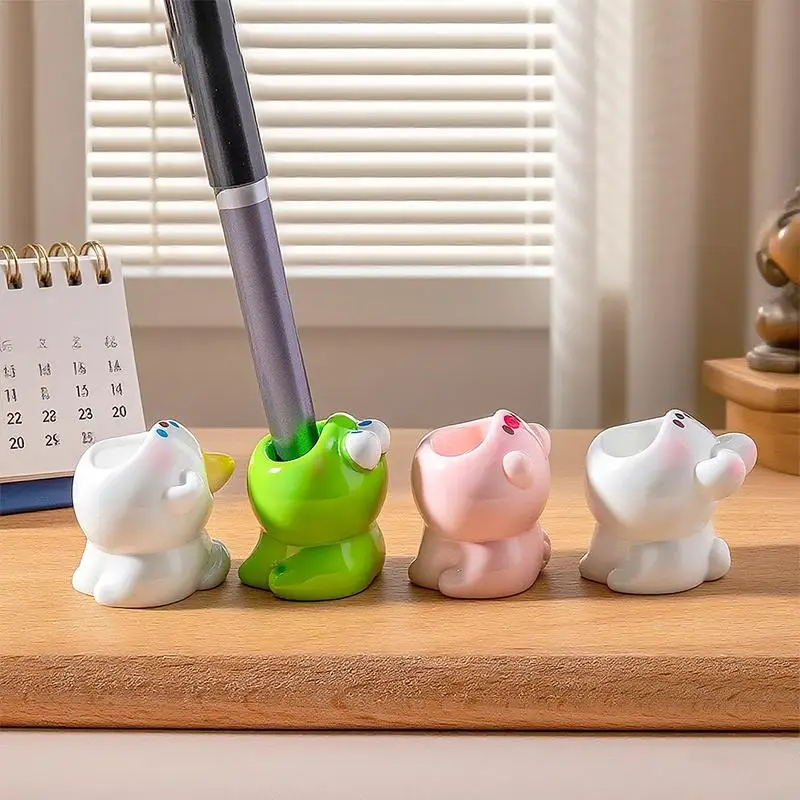 Nail Art Grinding Head Bit Holder 1/4Pcs Cute Desktop Display Stand for Manicurists Home Nail Salon Decoration