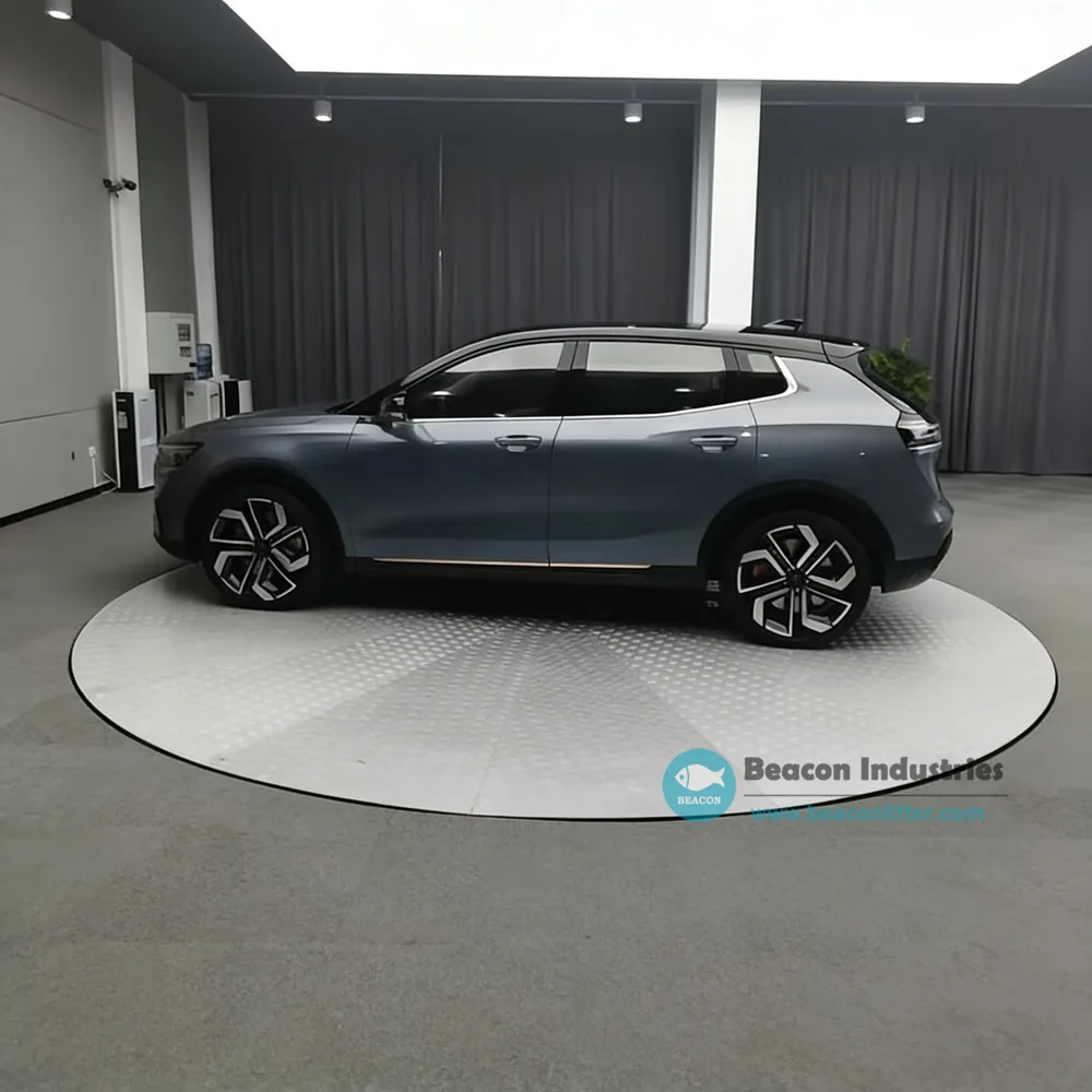 Electric Car Turntable Car Rotating Display Platform Home Garage Parking Turn Table Easy Parking Machine