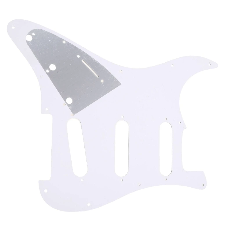 White Tortoise for Shell Pickguard 3 Ply Scratch Plates For Fender New R66E