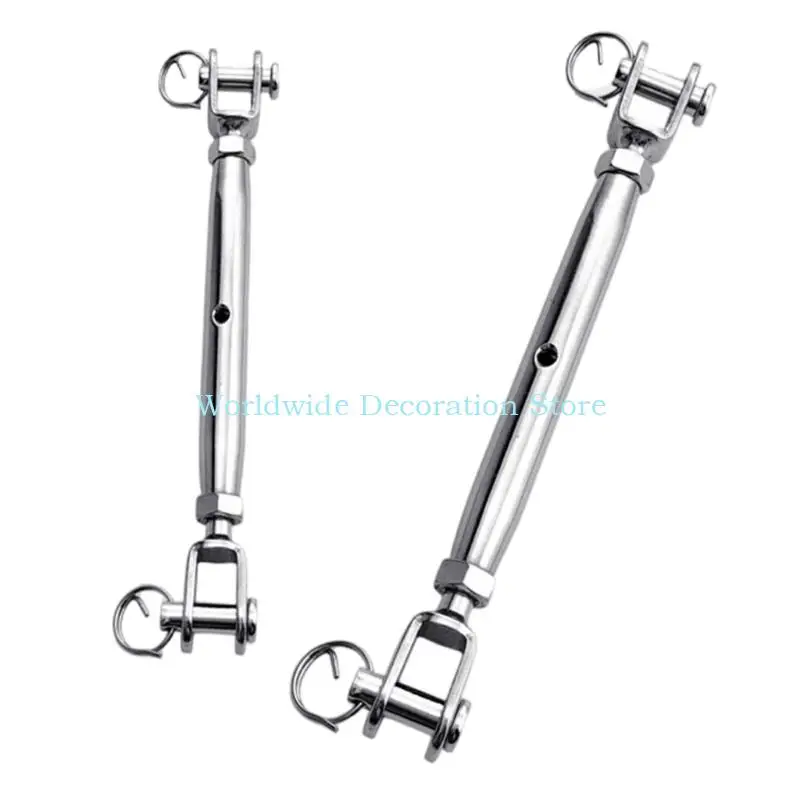 

Q39B 2pcs Durability Steel Turnbuckles Design for Easy Installation and Versatilitys Use in Outdoor Environments Applications