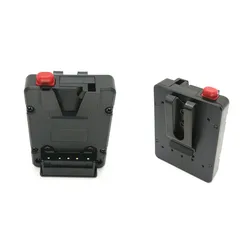 Mini V-lock V-mount Quick Release Battery Plate Power with Waist Belt Hanger Clip for Sony V lock Mount Batteries