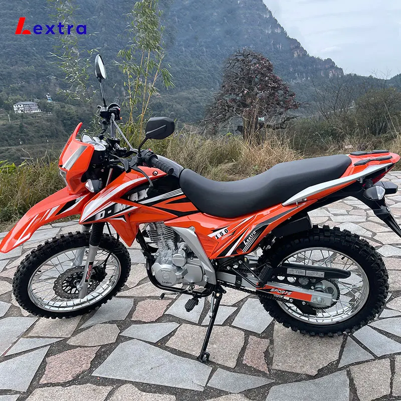 Lextra benzyna 150cc 200cc 4 suwowy motocykl chłodzony powietrzem inne motocykle Off Road Dual sportowe 150cc motor terenowy Motocross