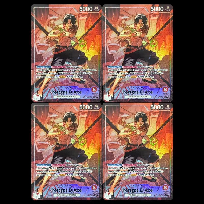 One Piece TCG OPCG English Portgas.D.Ace Monkey.D.Luffy Buggy Sengoku Yamato Collection Card The Time Of Battle Foil Card