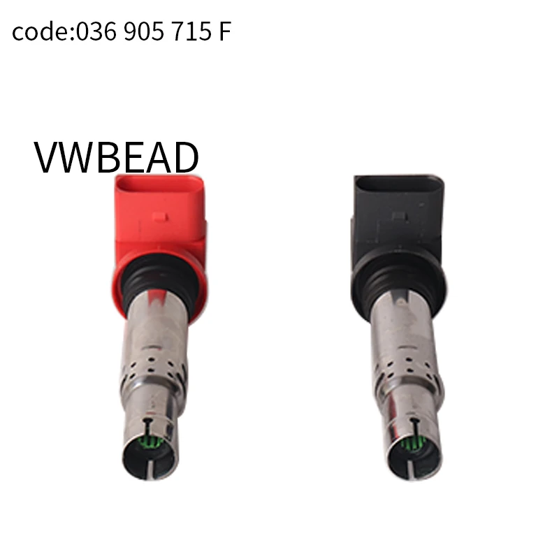 036905715F 036 905 715 F 036 905 715F Ignition Coil For Golf Jetta Bora Beetle Polo Sharan Tiguan A1 A3 Octavia 1.6 1.4