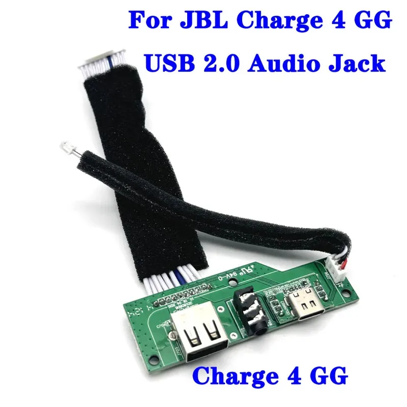 

1 шт. плата порта зарядки для JBL Charge 4 версии GG аксессуар для динамика USB зарядное гнездо разъем питания разъем для материнской платы ремонт