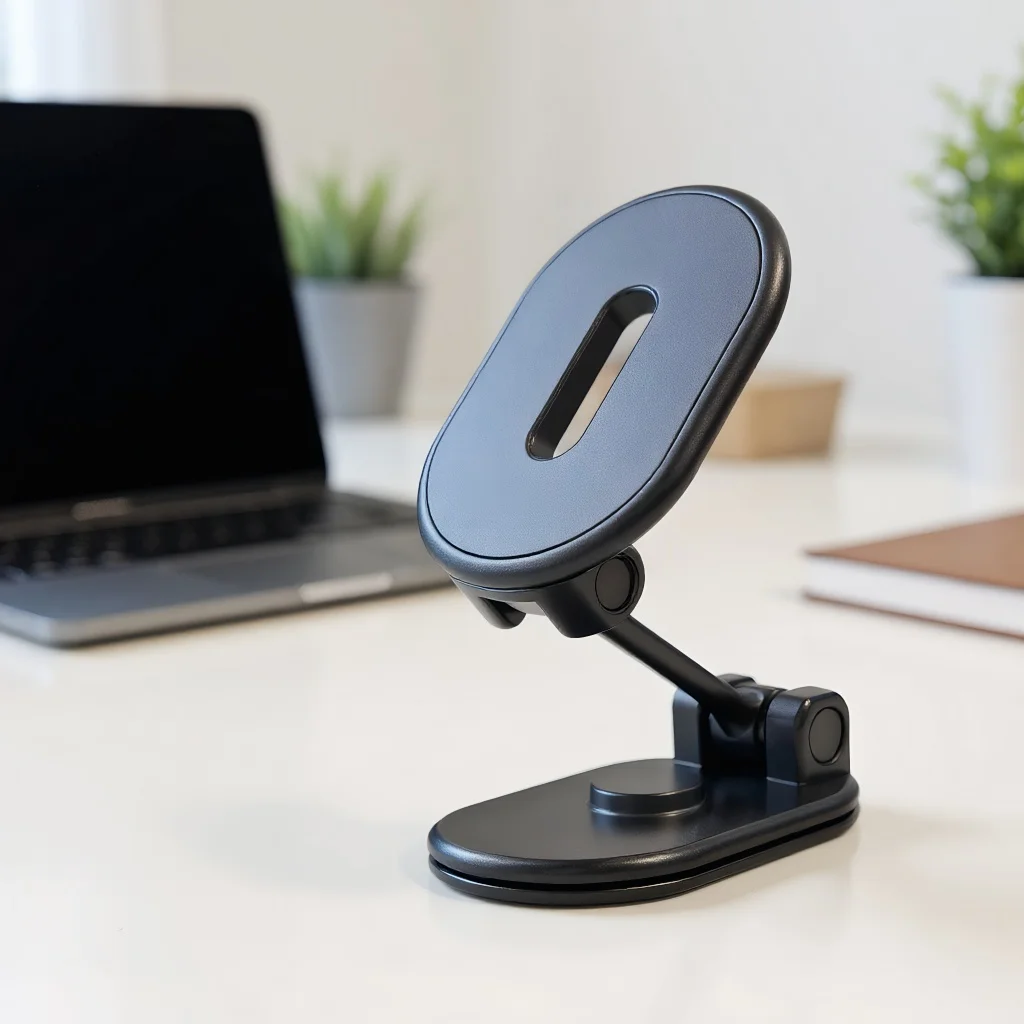 

Magnetic Car Phone Holder Alloy Folding - Strong Magnet 360° Rotation Universal Dashboard Mount for Smartphones Tablets