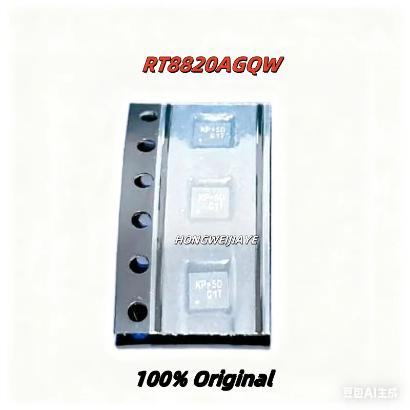 5PCS 100% New RT8020CGQW C4= RT8820AGQW KP= WDFN-12 Brand New Original Chips ic