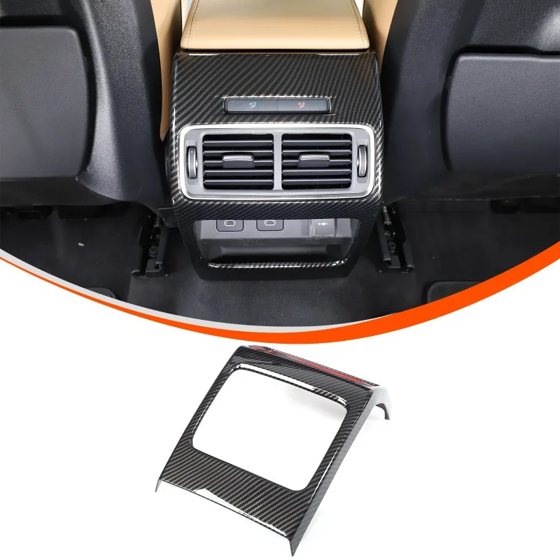

ABS Armrest Rear Vent Kick Guard Air Outlet Trim Panel Cover Sticker For Land Rover Discovery Sport 2024+Car Interior Accessorie