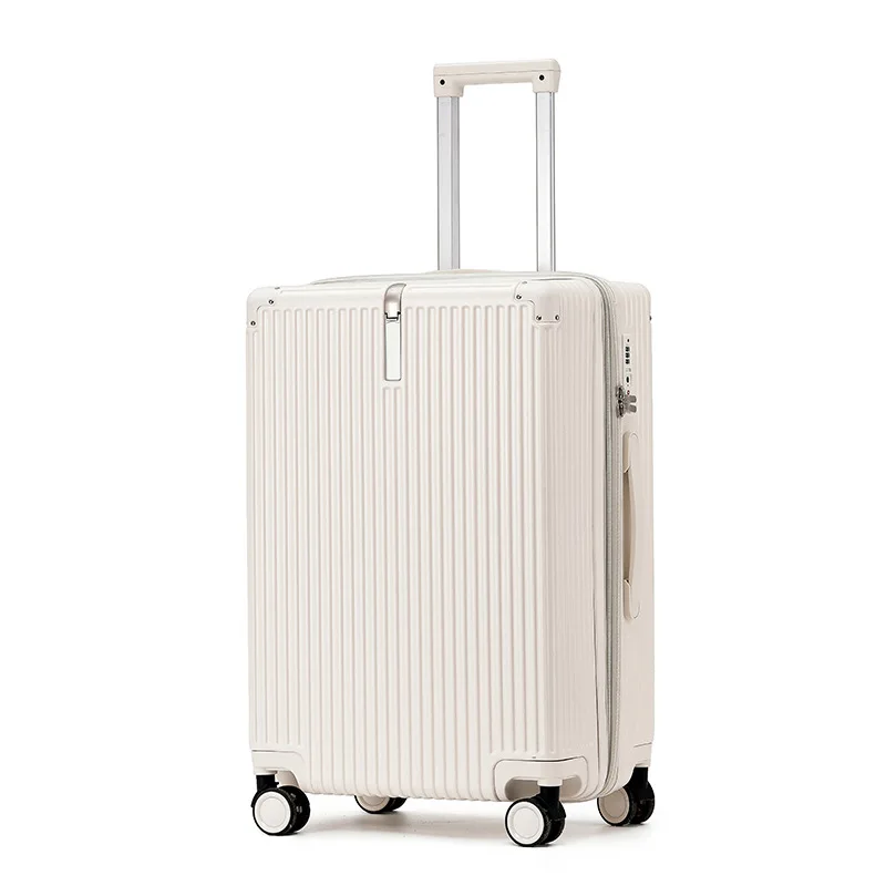 sushimu Koffer, breiter Griff, Reisekoffer für Herren, 20, 24, 26, Handgepäck, Damen-PC-Trolley, kann die Kapazität erweitern 4